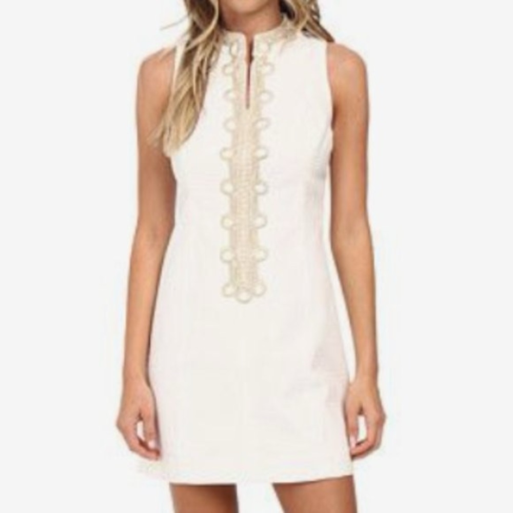 Lilly Pulitzer White Sleeveless Dress